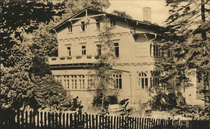 Wernigerode Harz Mütterheim der ev. Frauenhilfe