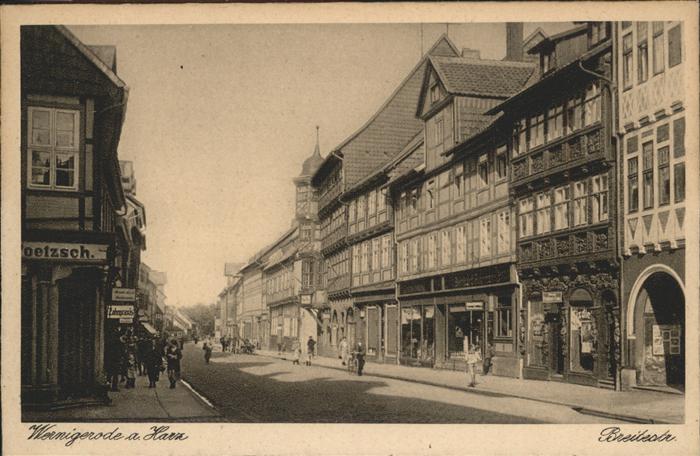 Wernigerode Harz Breitestraße