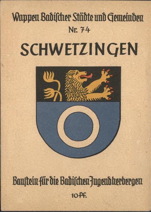 Schwetzingen Baustein für die badischen Jugendherber