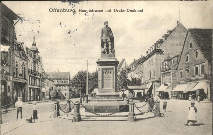Offenburg Hauptstraße
Drake-Denkmal
