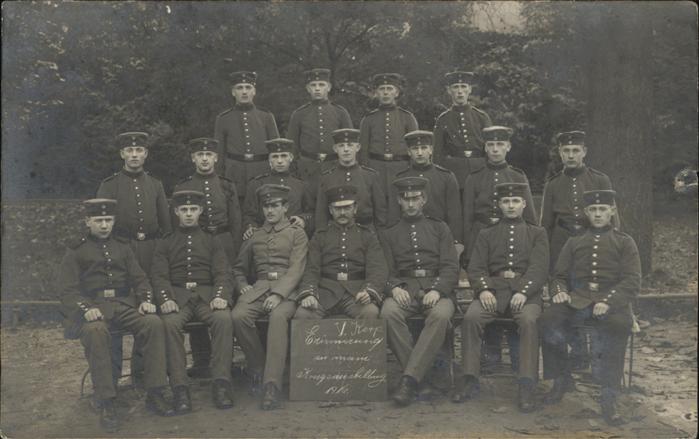 Offenburg Soldatenbild 5. Korp 1916