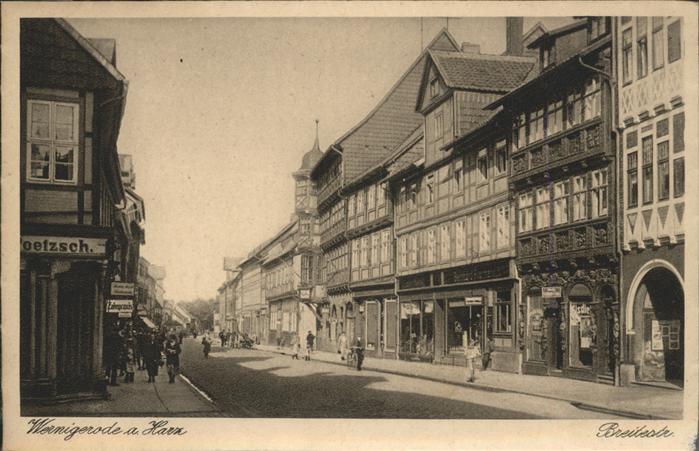 Wernigerode Harz Breitestraße
