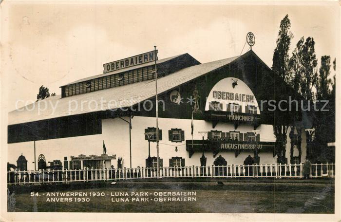 Antwerpen Anvers Luna Park Oberbaiern