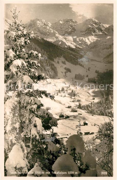 Hoefle Mittelberg mit Schafalpen