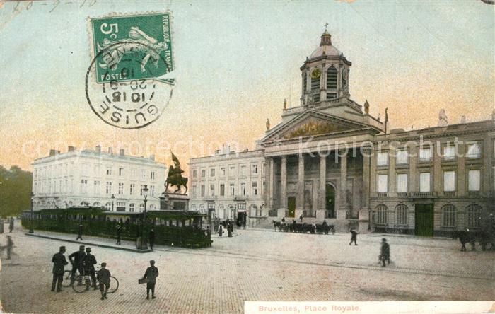 Bruxelles Bruessel Place Royale