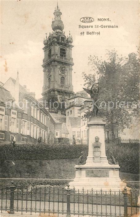 Mons Hainaut Square St-Germain Beffroi