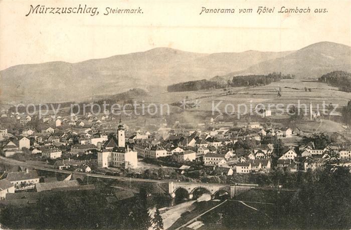 Muerzzuschlag Ansicht vom Hotel Lambach