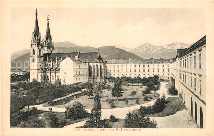 Admont Kaernten Stift Admont Hallermauern