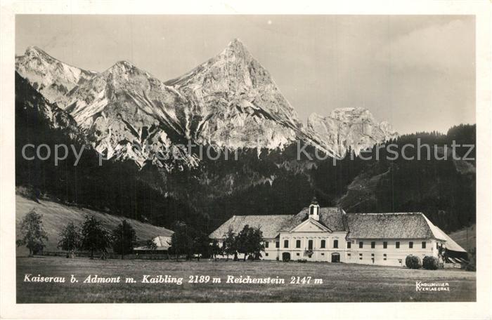 Kaiserau Admont Kaibling Reichenstein