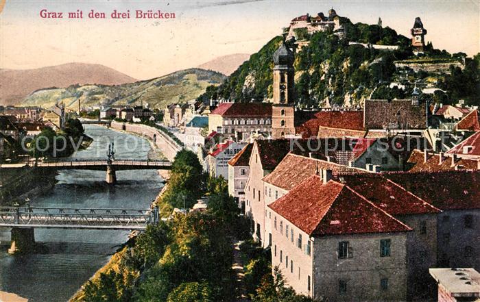 Graz Steiermark Drei Br?cken