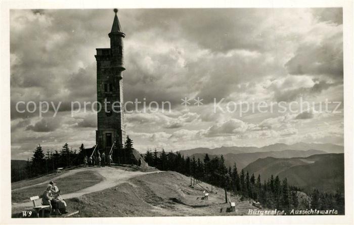 Mariazell Steiermark B?rgeralpe Aussichtswarte