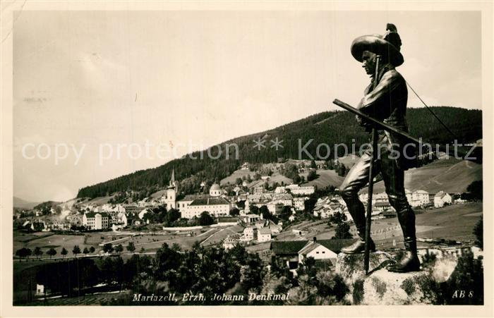 Mariazell Steiermark Erzherzog Johann Denkmal