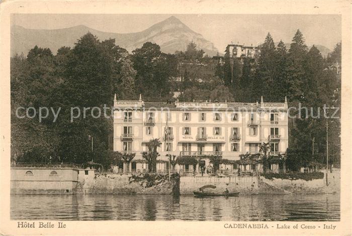 Cadenabbia Lago di Como Hotel Belle Ile