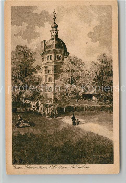 Graz Steiermark Glockenturm Schlossberg