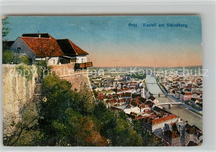 Graz Steiermark Kastell Schlossberg