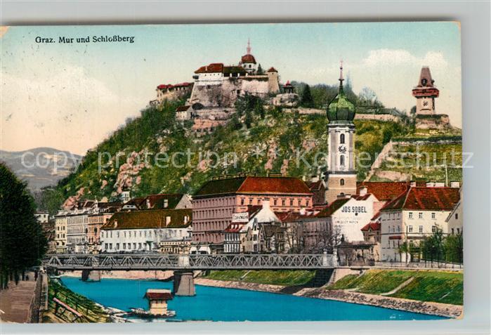 Graz Steiermark Mur Schlossberg