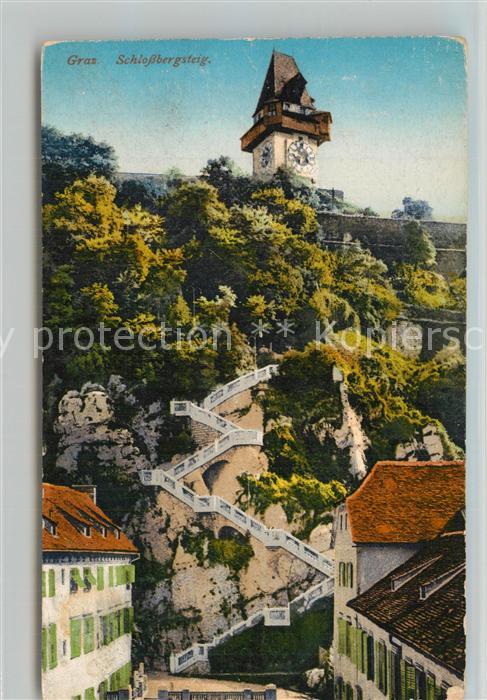Graz Steiermark Schlossbergsteig