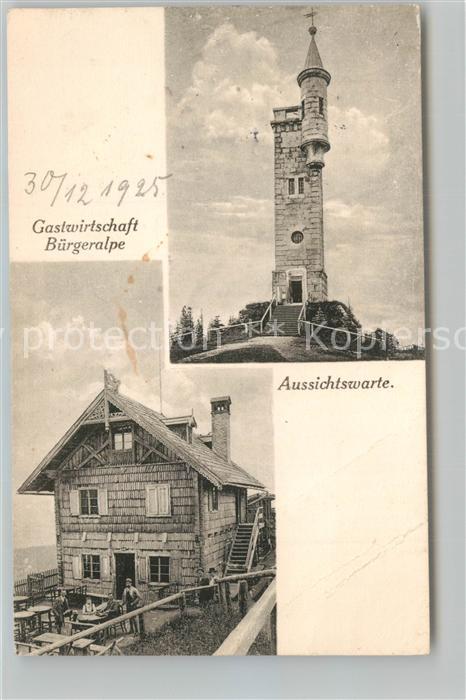 Mariazell Steiermark Gastwirtschaft B?rgeralpe Aussichtswarte