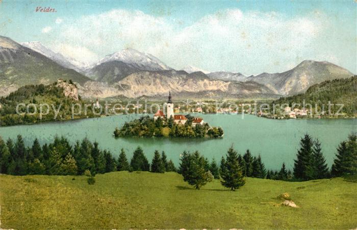 Veldes Panorama Kirche