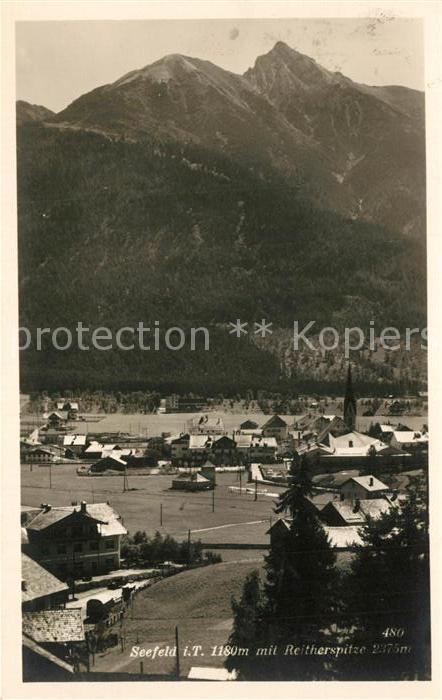 Seefeld Tirol mit Reitherspitze