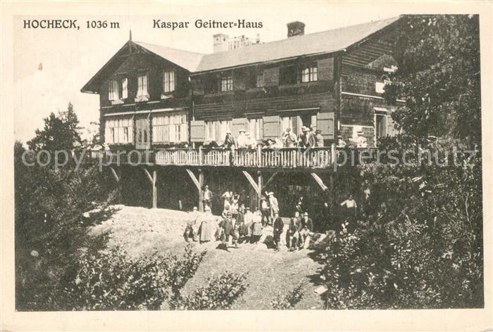 Hocheck Niederoesterreich Kaspar Geitner Haus