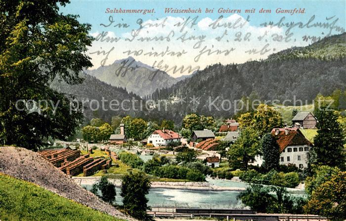 Weissenbach Goisern Panorama mit Gamsfeld