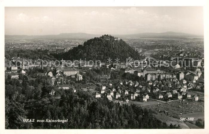 Graz Steiermark Blick vom Rainerkogel