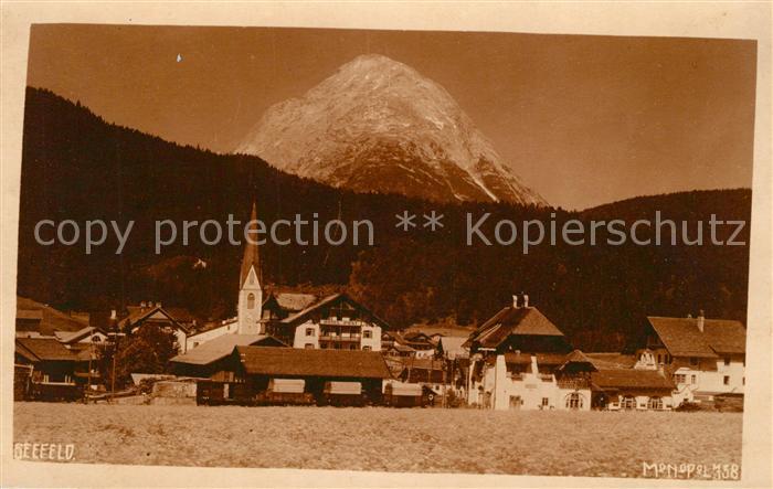 Seefeld Tirol Ortsansicht