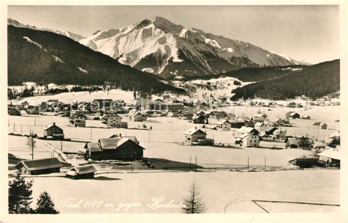 Tirol Region mit Hocheder