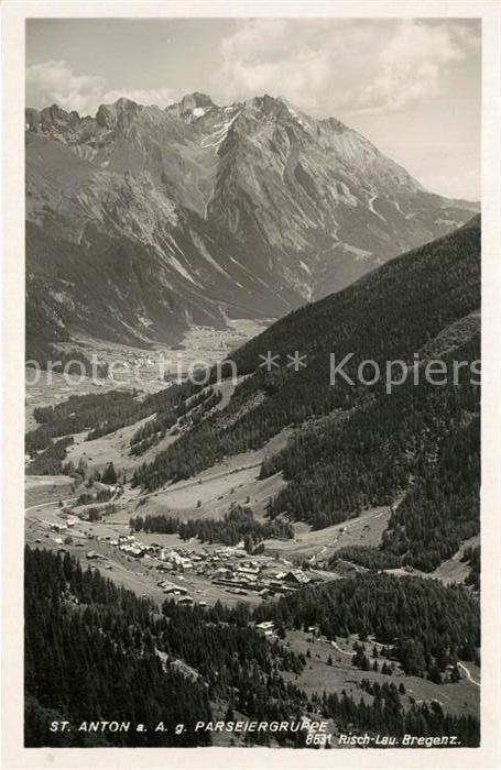St Anton Arlberg Parseiergruppe
