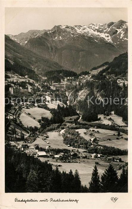 Badgastein mit Radhausberg