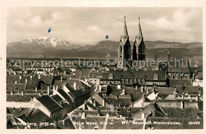 Wiener Neustadt Schneeberg Hohe Wand Kirche