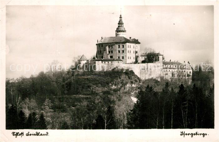 Isergebirge Schloss Friedland Wallensteinschloss