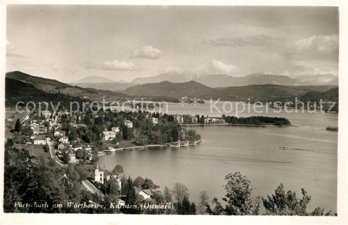 Poertschach Woerthersee Panorama