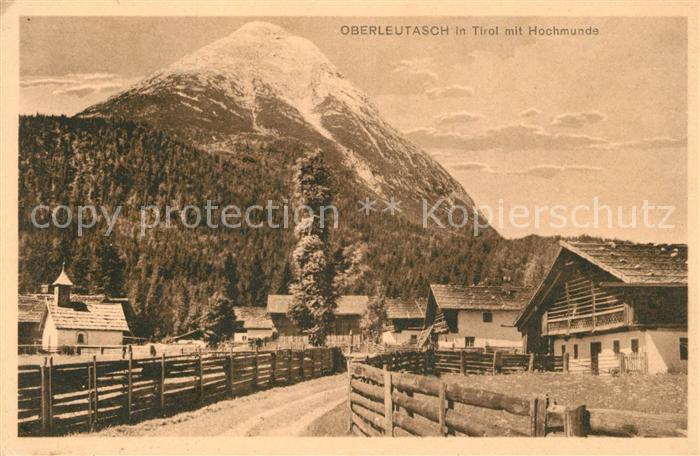 Oberleutasch Panorama Hochmunde