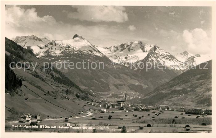 Hofgastein Bad Panorama Hohe Tauern