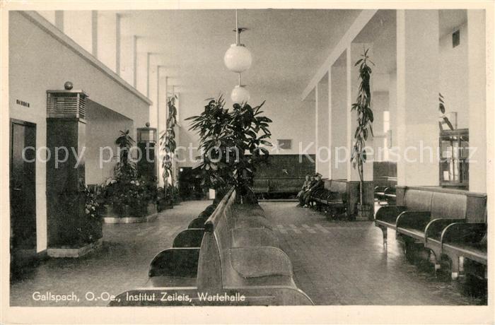 Gallspach Institut Zeileis Wartehalle