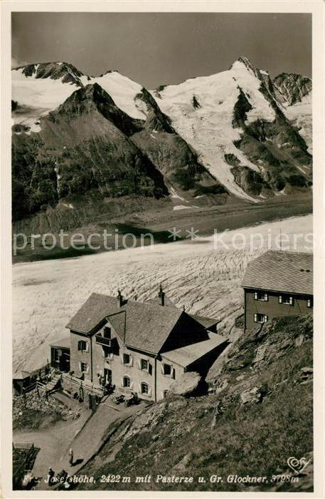 Grossglockner Kaiser Franz Josef Haus Pasterze