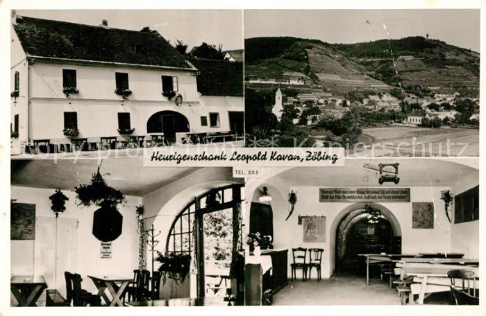 Zoebing Kamptal Heurigenschank Leopold Kavan