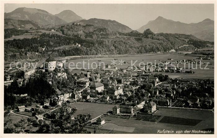Kufstein Tirol Panorama Blick von der Hochwacht