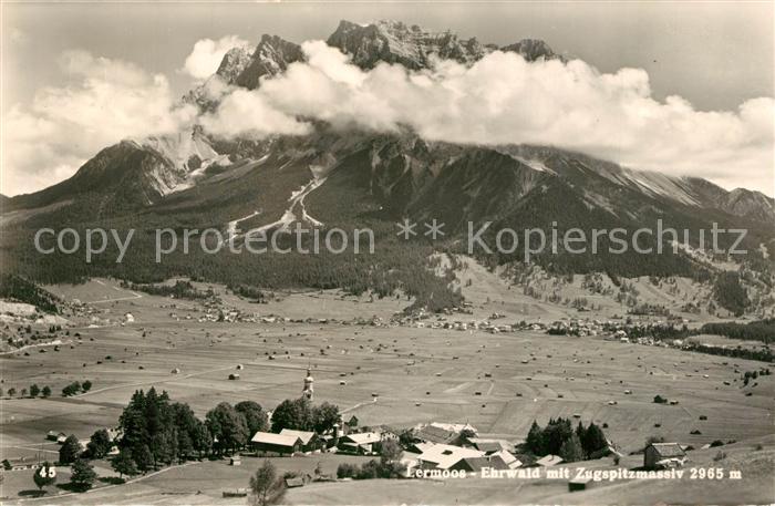 Lermoos Tirol Ehrwald Zugspitzmassiv