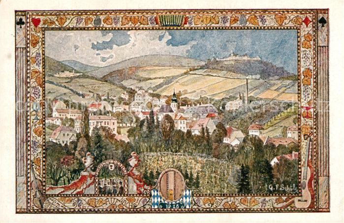 WIEN AT Fest Postkarte des Dt Saengerbundesfestes 1928