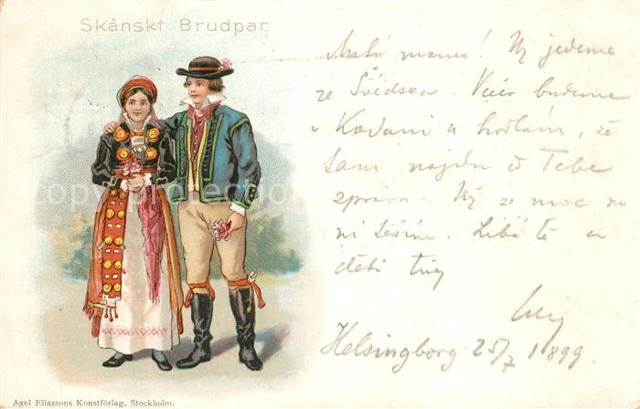 Skansen Stockholm Skanskt Brudpar