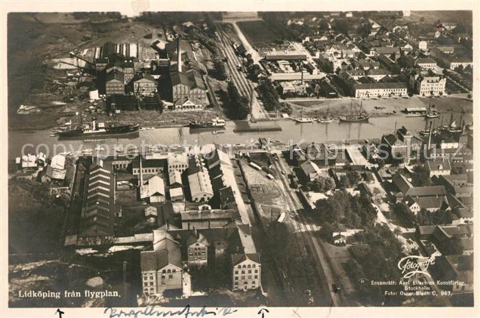 Lidkoeping Fliegeraufnahme