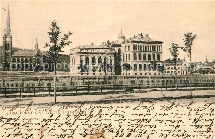 Sundsvall Laroverket och Kyrkan