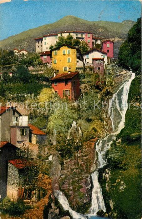 Nesso Lago di Como Dorfmotiv