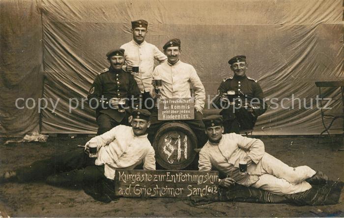Darmstadt Soldaten Gruppenbild