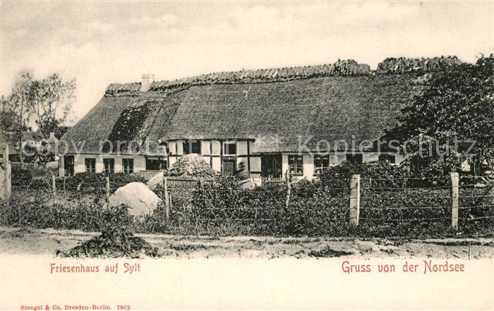 SYLT Insel Schleswig-Holstein Friesenhaus