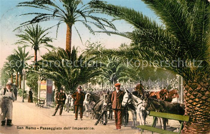San Remo Passeggiata dell Imperatrice