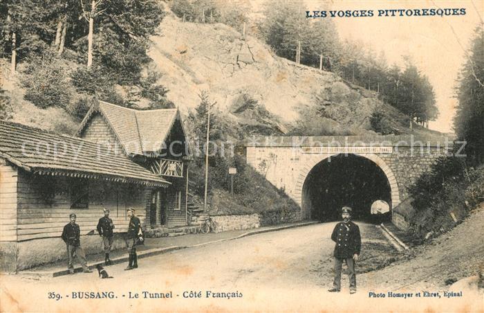 Bussang Vosges Le Tunnel Cote Francais